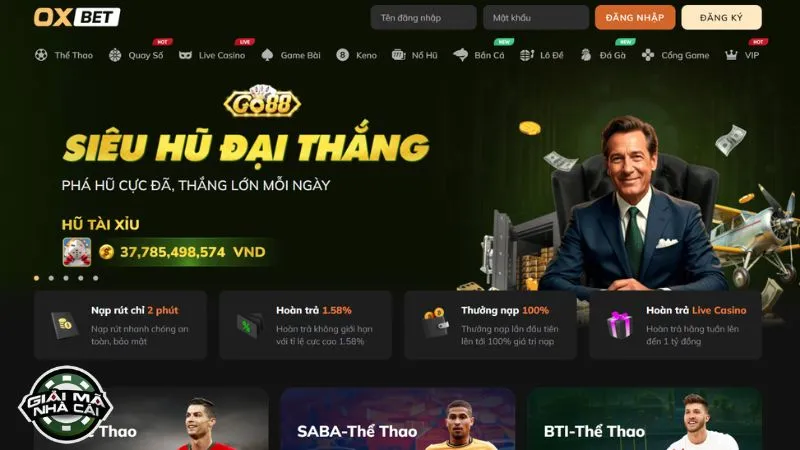 Giới thiệu về Oxbet